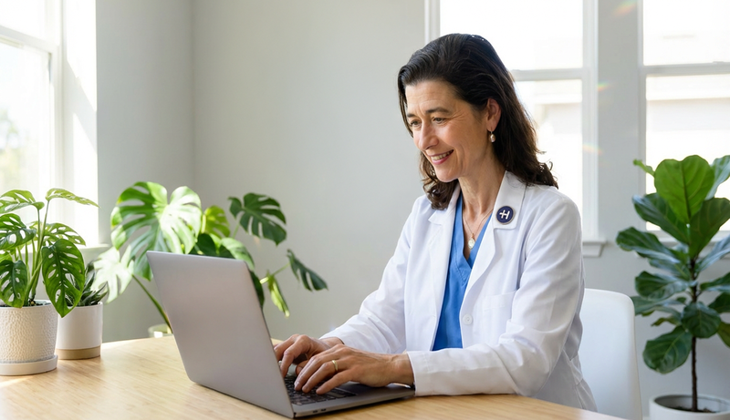 Doctor Laptop Plants